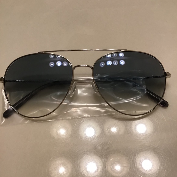 OLIVER PEOPLES AIRDALE AVIATOR SUNGLASSES - Picture 5 of 16